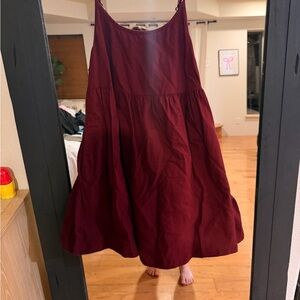 wild fable Sleeveless Dress in Burgundy